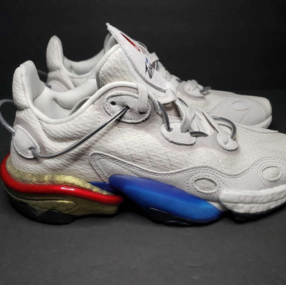 NEW Adidas Torsion X Spacesuit Orb Grey Scarlet